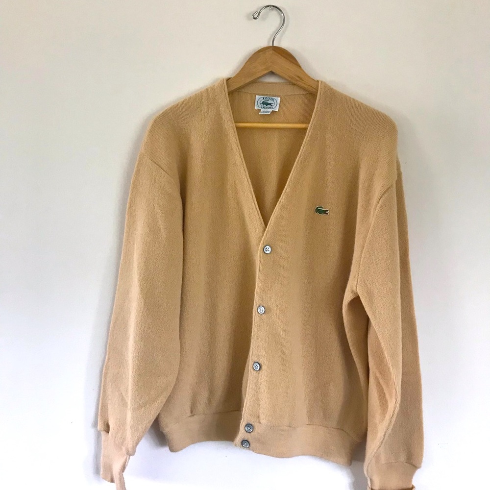 Vintage Men’s Izod Cardigan Sweater
